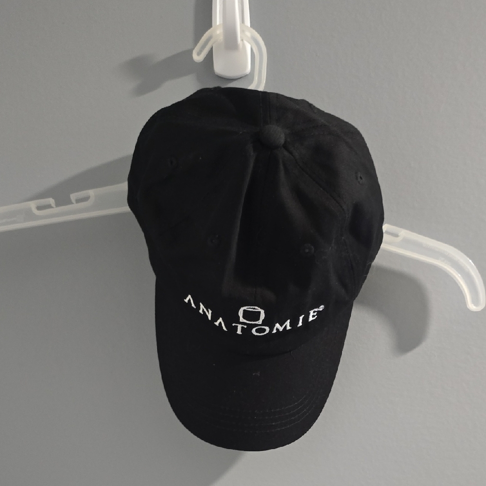 Anatomie Black Baseball Cap